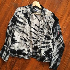 ONE OF A KIND Tye Dye Hardtail Bomb Diddty Bomber
